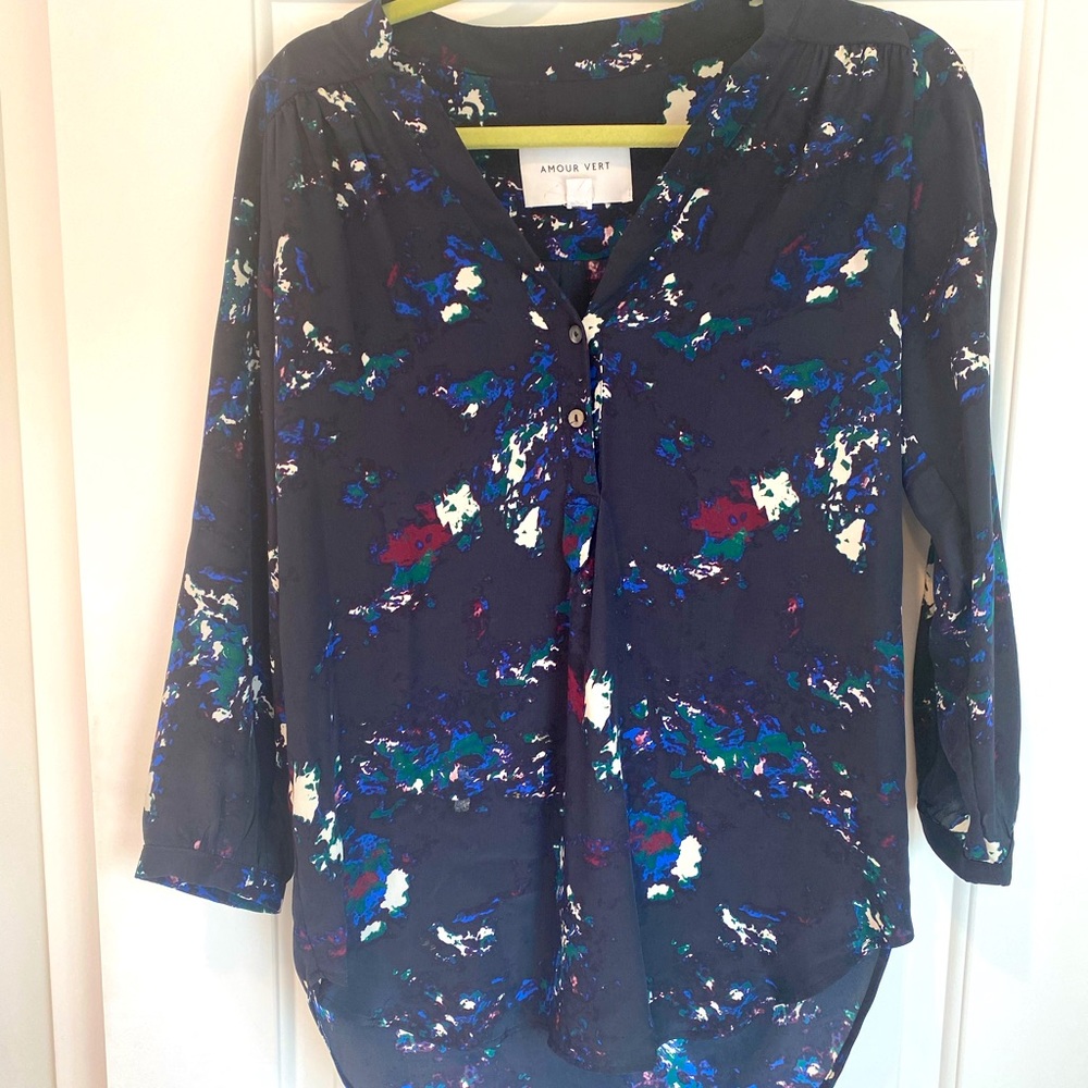 Amour vert Silk blouse